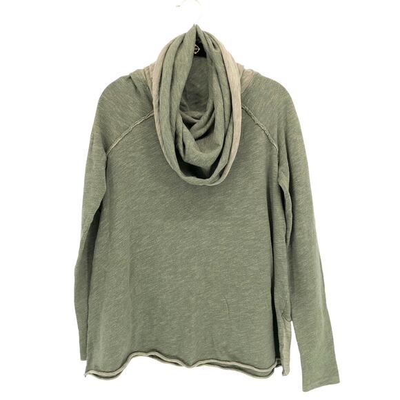 Free People FP Beach Cocoon Cowl Neck Pullover Sweater Tunic Top Sweatshirt OS - Picture 2 of 8